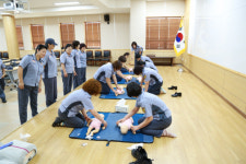 천안동남소방서, 심폐소생술 교육 실시