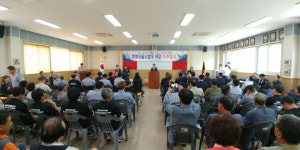 금산소방서 추부면 남성의용소방대장 이·취임식 행사