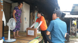 보령시 청소면, 독거어르신에 쿨매트 전달