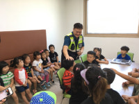 예산경찰서 삽교지구대, 지역 어린이집 현장학습 체험
