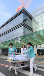 [포토] 충남대학교병원 환자 긴급 후송