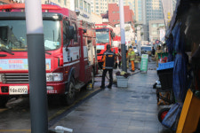 서산소방서, 서산동부·대산시장서 화재대응훈련