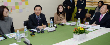 [포토] 대전 산내유치원 방문한 김상곤 사회부총리 겸 교육부 장관
