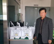 송암농산 권혁성 대표, 경로당 22개소에 설맞이 사랑의 떡국 떡 전달
