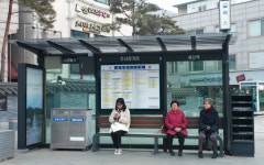 예산군, 버스승강장 17곳에 발열의자 추가 설치