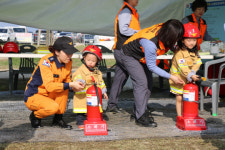 논산소방서, 딸기축제 119안전체험장 운영