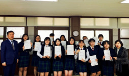 공주여고, 2018 여울이 기자단 임명장 수여 우리는 공주여고 여신