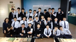 대전삼천중, 대전일보신문박물관 견학
