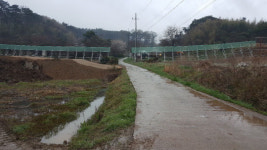 당진 수청2지구 개발현장 인근 주민들 공사로 피해 호소