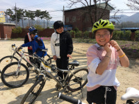 옥천안남초등학교 자전거 안전교육 실시
