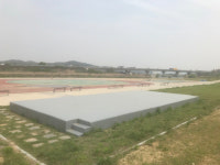 아산시 5700만원 투입한 야외무대 무용지물 예산만 낭비