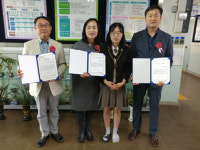 옥천청산고등학교 스승의 날 이색 행사 눈길