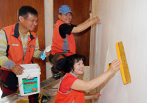 한국타이어 동그라미봉사단, 러브하우스 봉사활동 진행