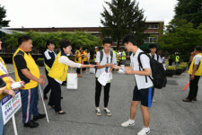 예산군 청소년유해환경감시단 예산고등학교서 유해환경 개선 캠페인