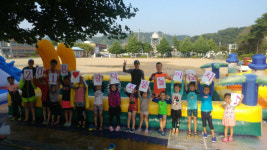 [사진뉴스] 학교 운동장이 물놀이장