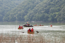 진천 백곡호에 카누 체험장 개장