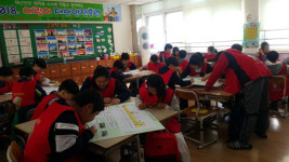 옥천 삼양초등학교 학생주도 재난안전훈련 실시