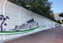 서산시, 회색빛 방음벽에 공공디자인을 입히다