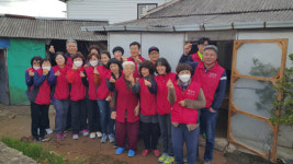 KGC인삼공사 고려인삼창, 독거노인 가정 도배 등 봉사 활동 펴