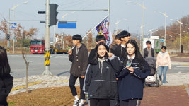 음성 동성중학교 제1회 동성걷기한마당 개최