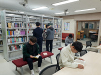 서천고 청람 도서관 안락한 휴식공간으로 재탄생