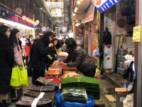 [사진뉴스] 새해맞이 온양온천시장 ‘NEW장보기’