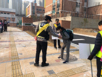 [사진뉴스]  충주경찰서, 중앙탑중학교 학교폭력 예방 캠페인