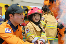 논산소방서, 딸기축제 119안전체험장 운영