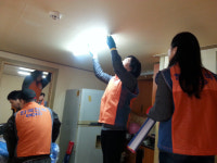 한전 서산지사, 독거노인 전기 노후시설 교체