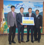 옥천청산고등학교 전천후 풋살 족구장 조성된다