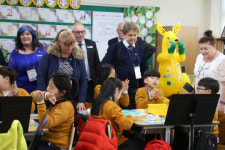 공주교대부설초, 호주 교장단 학교 방문