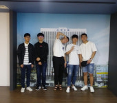 [사진뉴스] 대구가톨릭대학교 사범대학 부속 무학고등학교 1학년 학생 신문박물관 견학
