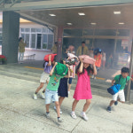 옥천삼양초등학교 학생 주도 재난훈련