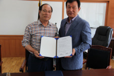 동영중, ㈜세종건설과 MOU 체결