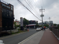 대전시 유성구 수통골로 일원 카페거리로 변모 중