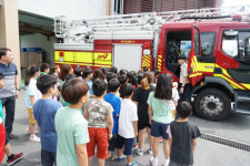 음성방서, 무극초등학교서 소방안전교육