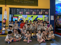 [사진뉴스]  보령창미유치원 명보시네마서 극장 체험