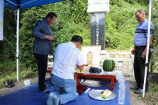 옥천군 군서면 월전리 성왕제 개최