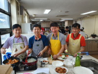 아산시농업기술센터, 아버지 요리교실 호응