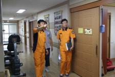 옥천소방서 노인요양시설 안전컨설팅 추진