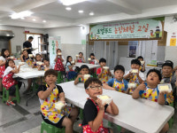 논산YWCA, 친환경 로컬푸드 학교급식데이 지원