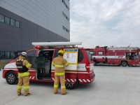 서천소방서 대형공장 긴급구조통제 불시출동훈련