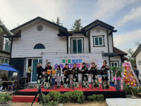 괴산군 불정면서 숲속작은음악회 열려