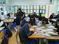 논산여중, 독서 한마당 발표회 가져