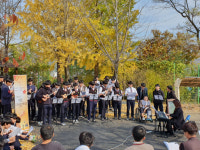 음성 한일중학교 가을 나눔음악회 열어