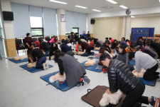 당진소방서, 충청남도 지체장애인협회 대상 심폐소생술 교육