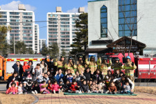 계룡소방서, 샘물어린이집 가상화재 출동훈련 실시