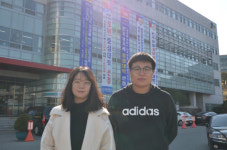 중국인 유학생 검역 도우미 나선 배재대 중국인 근로장학생들