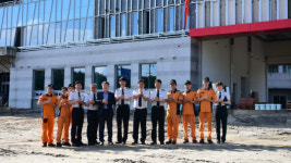 손정호 충남소방본부장,계룡소방서 신축 현장 점검