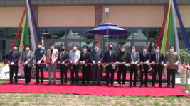 옥천군노인복지관 청산분관 식당 동 신축준공식 열려